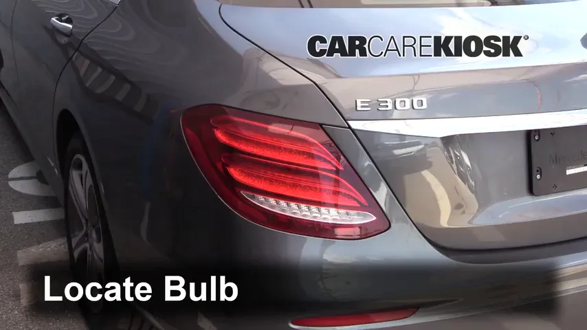 2018 Mercedes-Benz E300 4Matic 2.0L 4 Cyl. Turbo Lights Tail Light (replace bulb)